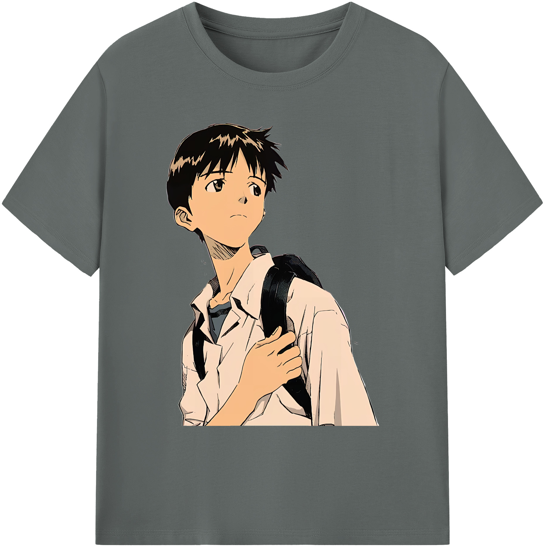 （画像用） EVA 新世紀エヴァンゲリオン 綿100％ メンズ半袖Tシャツ｜肌触りやわらか＆通気性